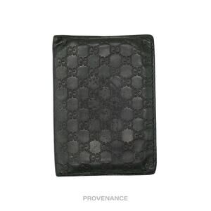 🔴 Gucci Pocket Organizer ID Wallet - Green MicroGuccissima